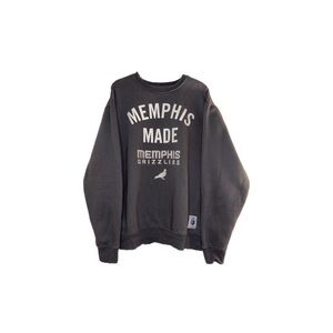 Men’s NBA Staple Anthracite Gray Memphis Grizzlies Pullover Sweatshirt - Size XL